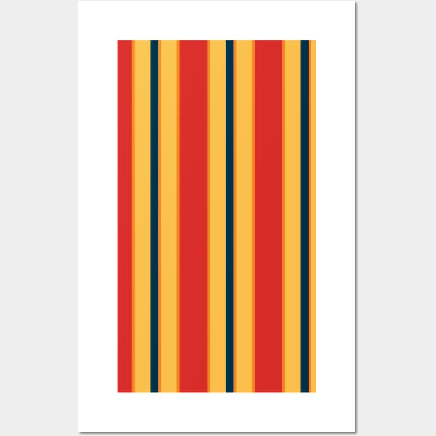 Stripes Pattern 005#001 Wall Art by jeeneecraftz